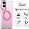 Coque arrière Phonesta HardFrost avec MagSafe pour Samsung Galaxy S25 Edge - Rose mat 1
