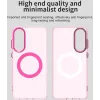 Coque arrière Phonesta HardFrost avec MagSafe pour Samsung Galaxy S25 Edge - Rose mat 2