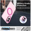 Coque arrière Phonesta HardFrost avec MagSafe pour Samsung Galaxy S25 Edge - Rose mat 4