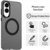 Coque arrière Phonesta HardFrost avec MagSafe pour Samsung Galaxy S25 Edge - Noir mat 1