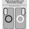 Coque arrière Phonesta HardFrost avec MagSafe pour Samsung Galaxy S25 Edge - Noir mat 2