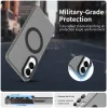 Coque arrière Phonesta HardFrost avec MagSafe pour Samsung Galaxy S25 Edge - Noir mat 4