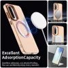 Coque arrière Phonesta HardFrost avec MagSafe pour Samsung Galaxy A36/A56 - Orange mat 2