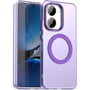 Coque arrière Phonesta HardFrost avec MagSafe pour Xiaomi Poco X7 Pro - Violet mat