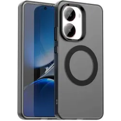 Coque arrière Phonesta HardFrost avec MagSafe pour Xiaomi Poco X7 Pro - Noir mat