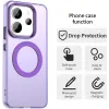 Coque arrière Phonesta HardFrost avec MagSafe pour Xiaomi Redmi Note 14 4G - Violet mat 2