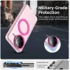 Coque arrière Phonesta HardFrost avec MagSafe pour Xiaomi Poco F7 Ultra - Rose mat 2