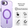Coque arrière Phonesta HardFrost avec MagSafe pour Apple iPhone 17e/16e - Violet mat 2