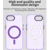 Coque arrière Phonesta HardFrost avec MagSafe pour Apple iPhone 17e/16e - Violet mat 6