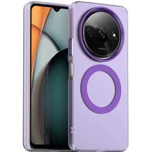 Coque arrière Phonesta HardFrost avec MagSafe pour Xiaomi Redmi A3 - Violet mat