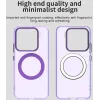Coque arrière Phonesta HardFrost avec MagSafe pour Xiaomi 15 - Violet mat 6