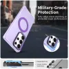 Coque arrière Phonesta HardFrost avec MagSafe pour Samsung Galaxy S25 Ultra - Violet mat 3