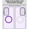 Coque arrière Phonesta HardFrost avec MagSafe pour Samsung Galaxy S25 Ultra - Violet mat 6