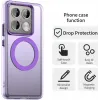 Coque arrière Phonesta HardFrost avec MagSafe pour Xiaomi 14T Pro - Violet mat 2