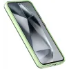 Coque arrière Phonesta HardFrost avec MagSafe pour Samsung Galaxy S25/S24 - Vert mat 7