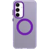 Coque arrière Phonesta HardFrost avec MagSafe pour Samsung Galaxy S25/S24 - Violet mat 2