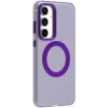 Coque arrière Phonesta HardFrost avec MagSafe pour Samsung Galaxy S25/S24 - Violet mat 4