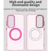 Coque arrière Phonesta HardFrost avec MagSafe pour Samsung Galaxy S25/S24 - Rose mat 6