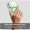 Coque arrière Phonesta HardFrost avec MagSafe pour Samsung Galaxy A15 4G/5G - Vert mat 5