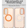 Coque arrière Phonesta HardFrost avec MagSafe pour Samsung Galaxy A35 - Orange mat 5