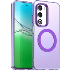 Coque arrière Phonesta HardFrost avec MagSafe pour Oppo A5/A5m - Violet mat
