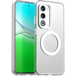 Coque arrière Phonesta HardFrost avec MagSafe pour Oppo A5/A5m - Blanc mat