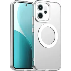 Coque arrière Phonesta HardFrost avec MagSafe pour Oppo Reno14 - Blanc mat