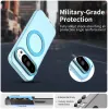 Coque arrière Phonesta HardFrost avec MagSafe pour Google Pixel 10 / 10 Pro - Bleu mat 2