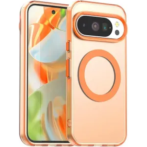 Coque arrière Phonesta HardFrost avec MagSafe pour Google Pixel 10 / 10 Pro - Orange mat