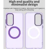 Coque arrière Phonesta HardFrost avec MagSafe pour Samsung Galaxy S25 FE - Violet mat 3
