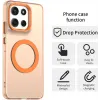 Coque arrière Phonesta HardFrost avec MagSafe pour Motorola Moto G86 - Orange mat 5