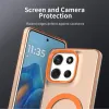 Coque arrière Phonesta HardFrost avec MagSafe pour Motorola Moto G86 - Orange mat 6