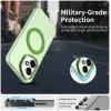 Coque arrière Phonesta HardFrost avec MagSafe pour HONOR 400 - Vert mat 6