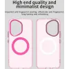 Coque arrière Phonesta HardFrost avec MagSafe pour HONOR 400 - Rose mat 2