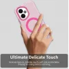 Coque arrière Phonesta HardFrost avec MagSafe pour HONOR 400 - Rose mat 3