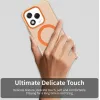Coque arrière Phonesta HardFrost avec MagSafe pour HONOR 400 Lite - Orange mat 3