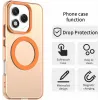 Coque arrière Phonesta HardFrost avec MagSafe pour HONOR 400 Lite - Orange mat 4