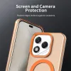 Coque arrière Phonesta HardFrost avec MagSafe pour HONOR 400 Lite - Orange mat 5