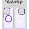 Coque arrière Phonesta HardFrost avec MagSafe pour HONOR 400 Lite - Violet mat 3