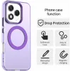 Coque arrière Phonesta HardFrost avec MagSafe pour HONOR 400 Lite - Violet mat 5