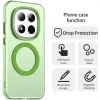 Coque arrière Phonesta HardFrost avec MagSafe pour Xiaomi Redmi Note 15 Pro 5G - Vert mat 4