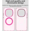 Coque arrière Phonesta HardFrost avec MagSafe pour Xiaomi Redmi Note 15 Pro 5G - Rose mat 2