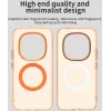 Coque arrière Phonesta HardFrost avec MagSafe pour Xiaomi Redmi Note 15 Pro Plus / Xiaomi Poco M8 Pro - Orange mat 2