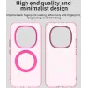Coque arrière Phonesta HardFrost avec MagSafe pour Xiaomi Redmi Note 15 Pro Plus / Xiaomi Poco M8 Pro - Rose mat 2