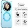 Coque arrière Phonesta HardFrost avec MagSafe pour HONOR Magic8 Lite - Bleu mat 4