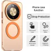 Coque arrière Phonesta HardFrost avec MagSafe pour HONOR Magic8 Lite - Orange mat 4