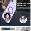 Coque arrière Phonesta HardFrost avec MagSafe pour HONOR Magic8 Lite - Violet mat 6