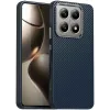 Coque arrière Phonesta IMD Carbon Fiber pour Xiaomi 14T - Bleu foncé