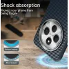 Coque arrière Phonesta IMD Carbon Fiber pour Xiaomi Redmi 14C / Xiaomi Poco C75 - Bleu foncé 2