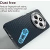 Coque arrière Phonesta IMD Carbon Fiber pour Xiaomi Redmi 14C / Xiaomi Poco C75 - Bleu foncé 3